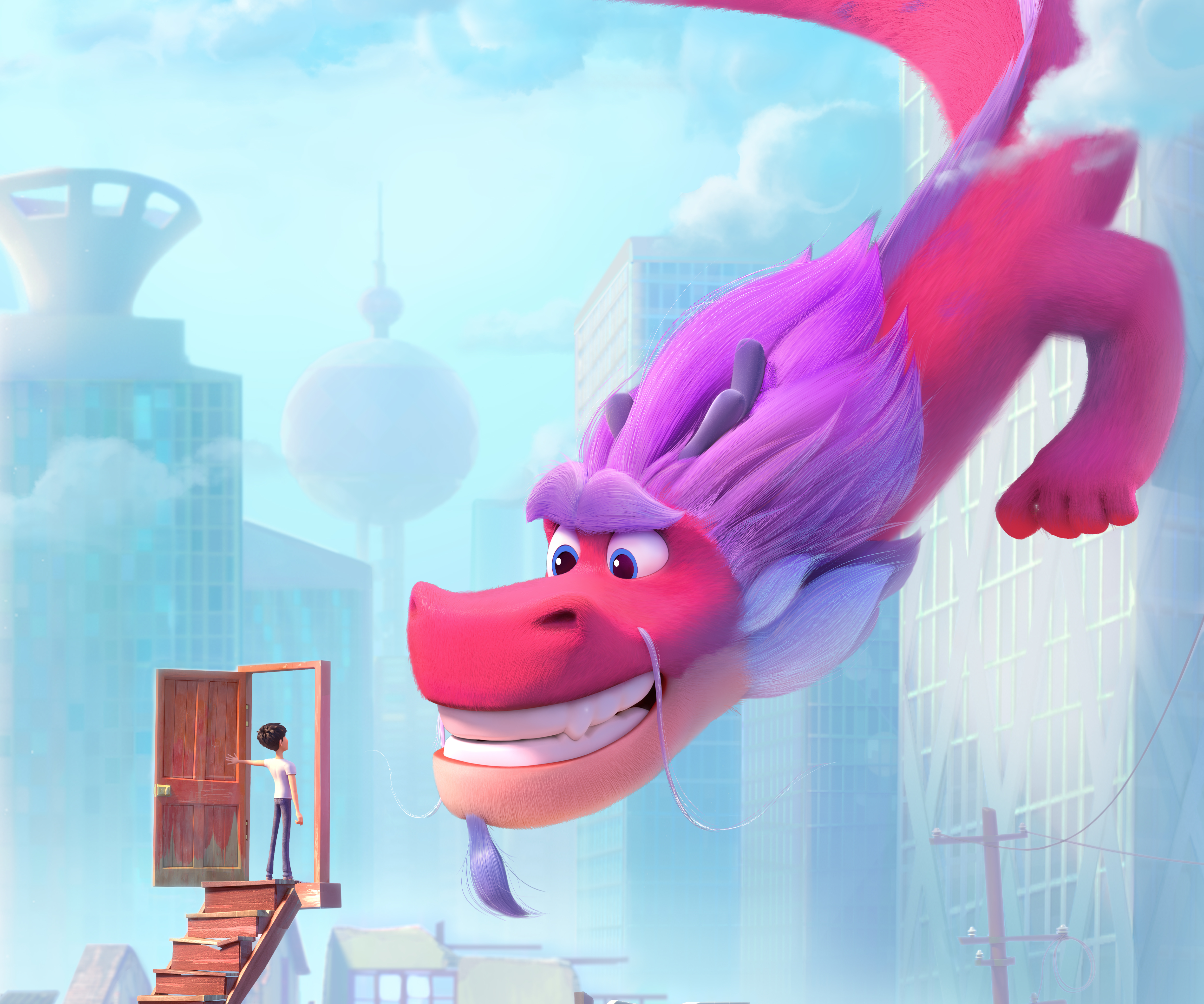 Movie Wish Dragon HD Wallpaper | Background Image