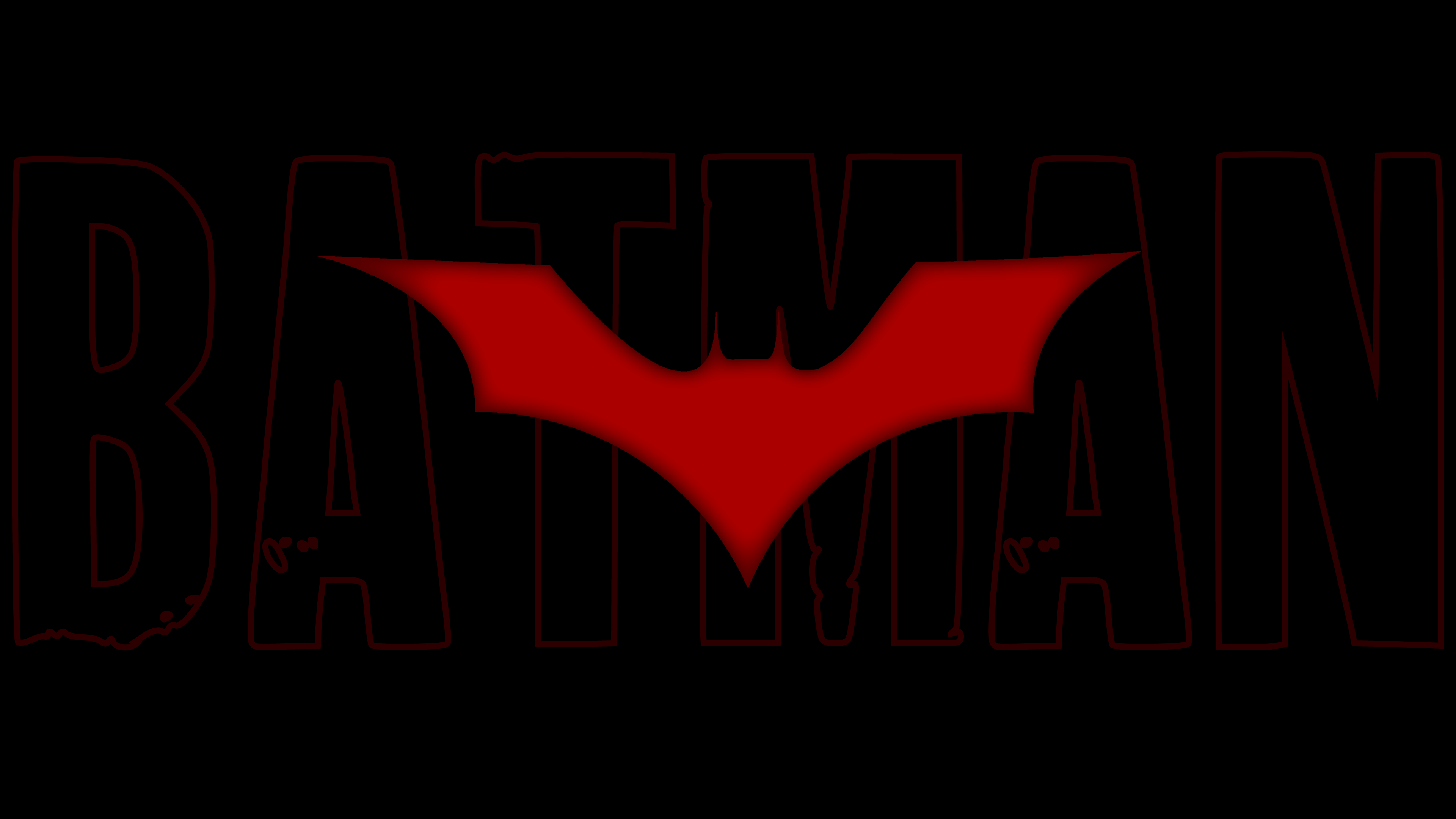 Batman logo, Batman sign, Logo, Dark, 4K, HD wallpaper