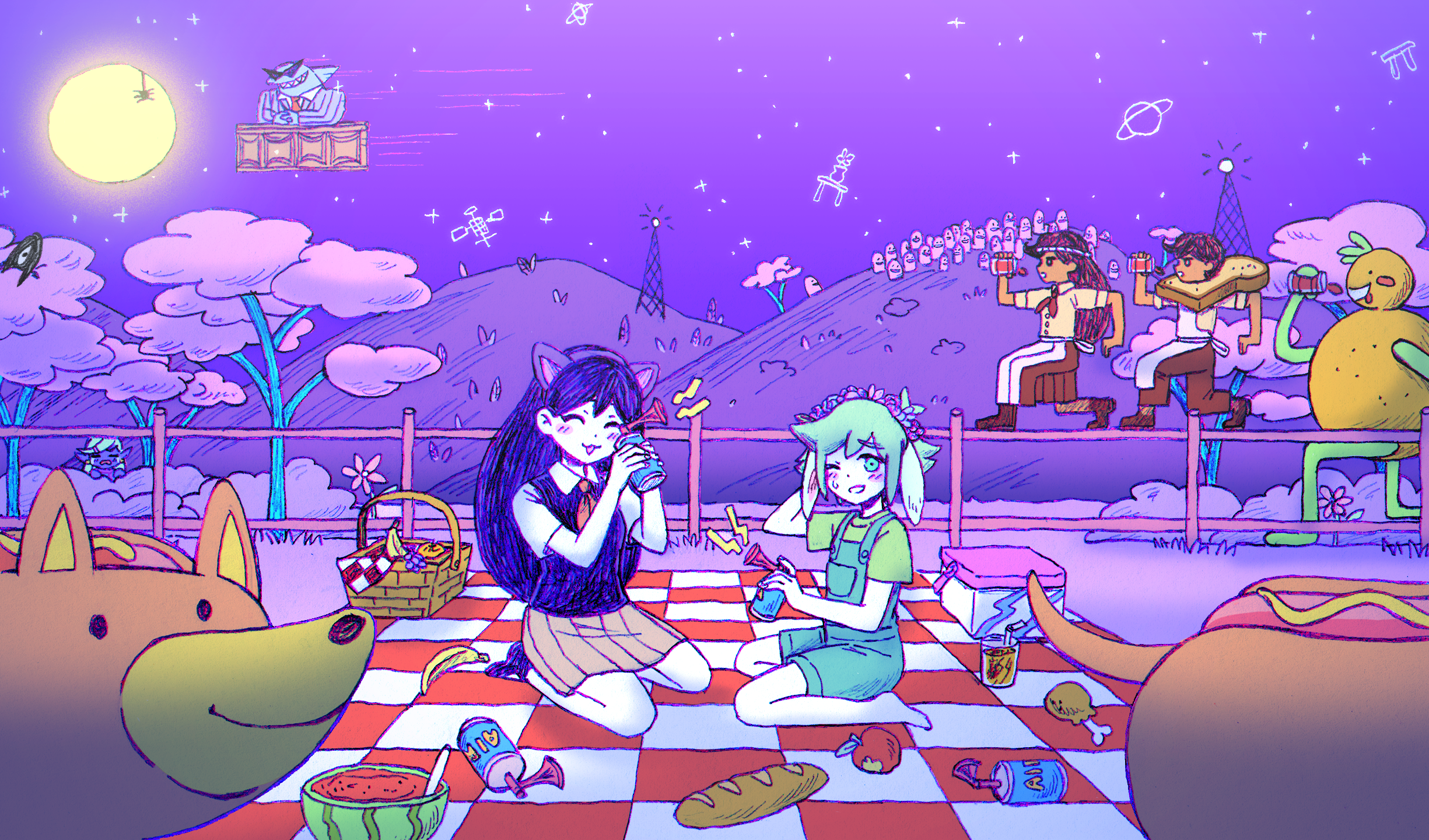 200+] Omori Wallpapers