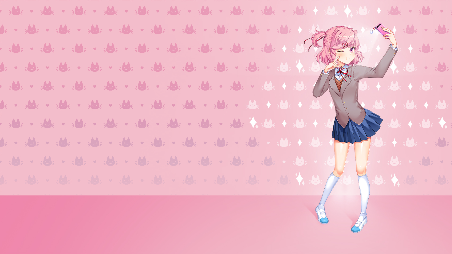 Doki Doki Literature Club Wallpaper by happydreamer96 on DeviantArt