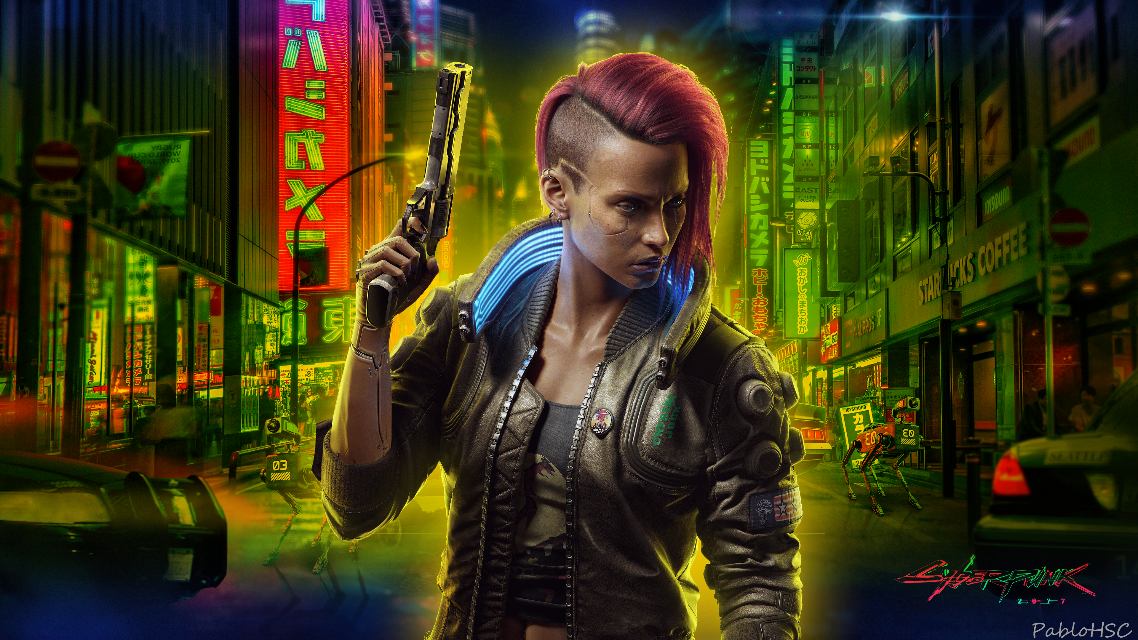 Cyberpunk 2077 FanArt 4K HD Games Wallpapers, HD Wallpapers