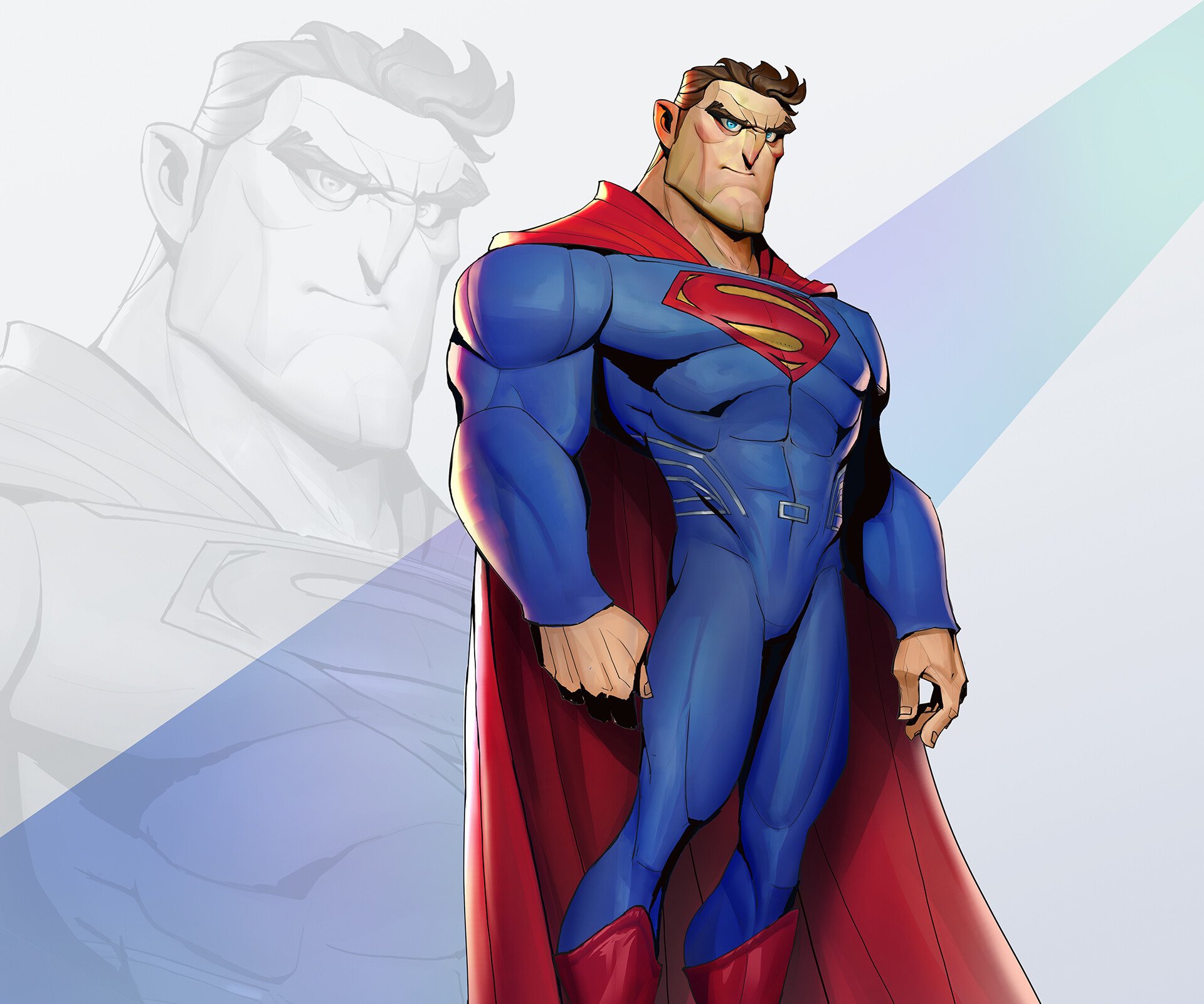 Download Kal-El DC Comics Comic Superman HD Wallpaper by Dong Cheng