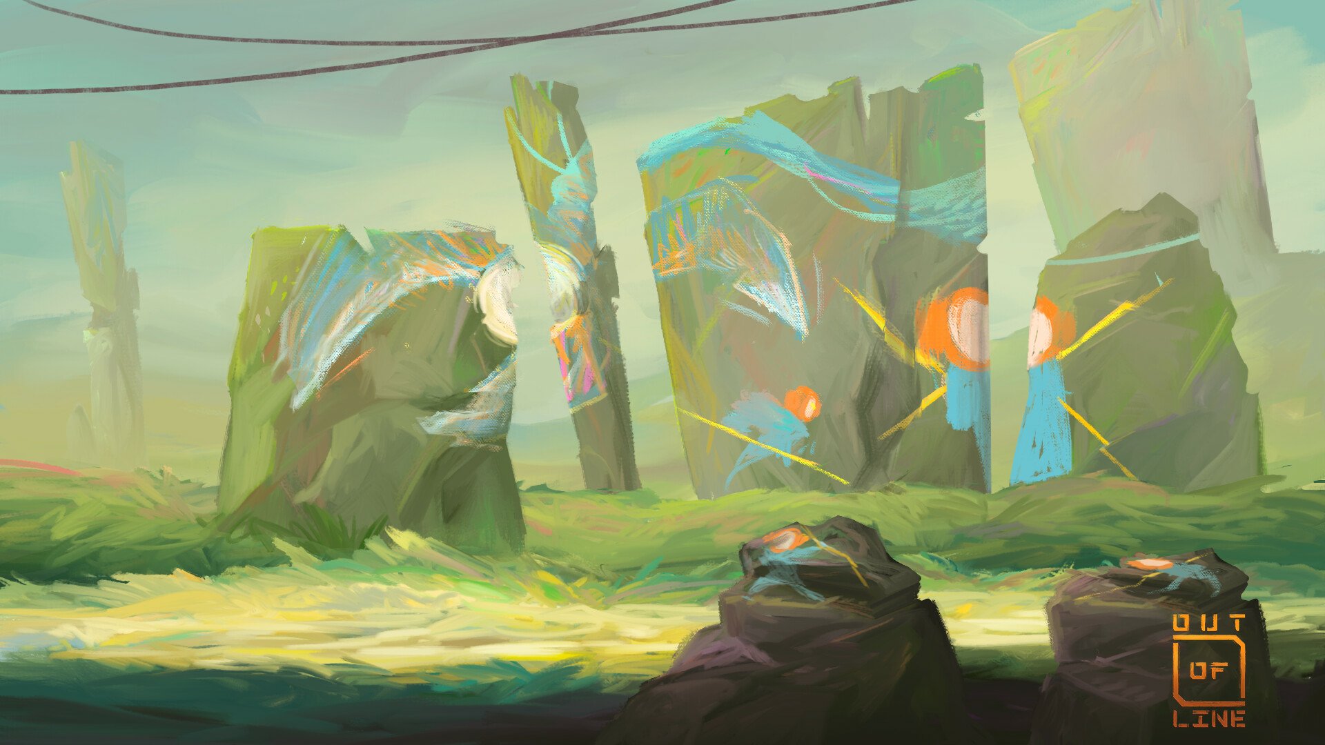 Download Video Game Out Of Line HD Wallpaper by Francisco Santos