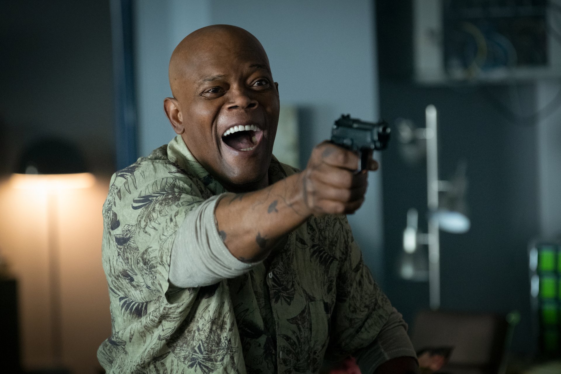 Download Darius Kincaid Samuel L. Jackson Movie The Hitman's Wife's Bodyguard HD Wallpaper