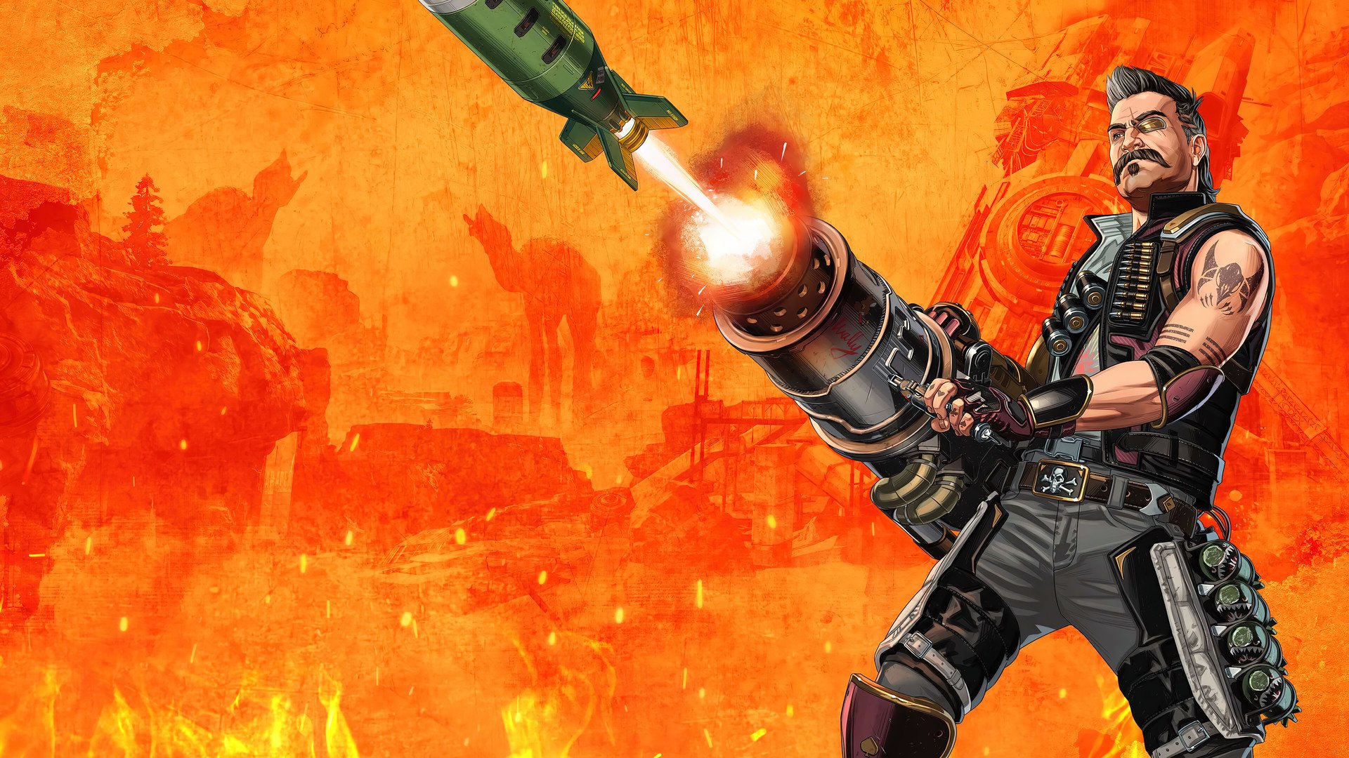 Download Fuse (Apex Legends) Video Game Apex Legends HD Wallpaper