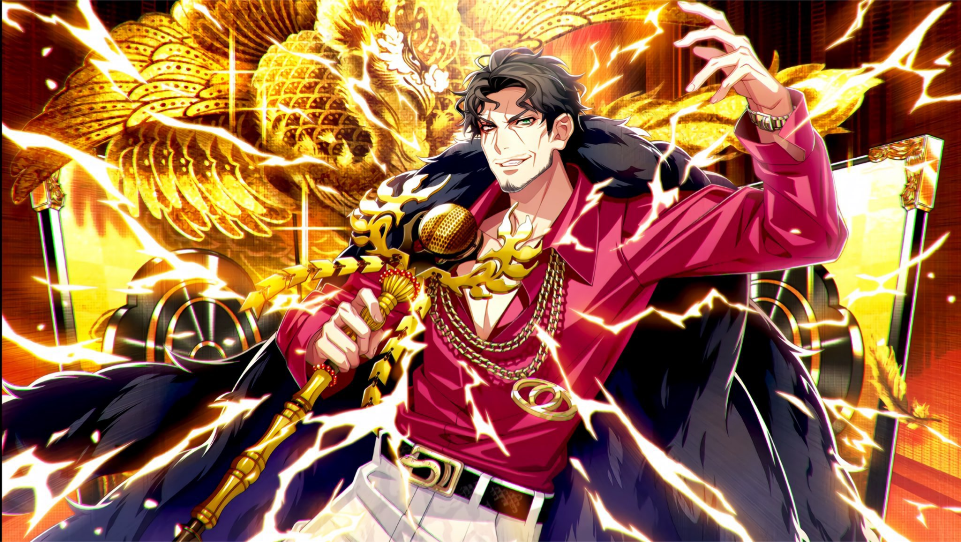 Download Rei Amayado Anime Hypnosis Mic HD Wallpaper