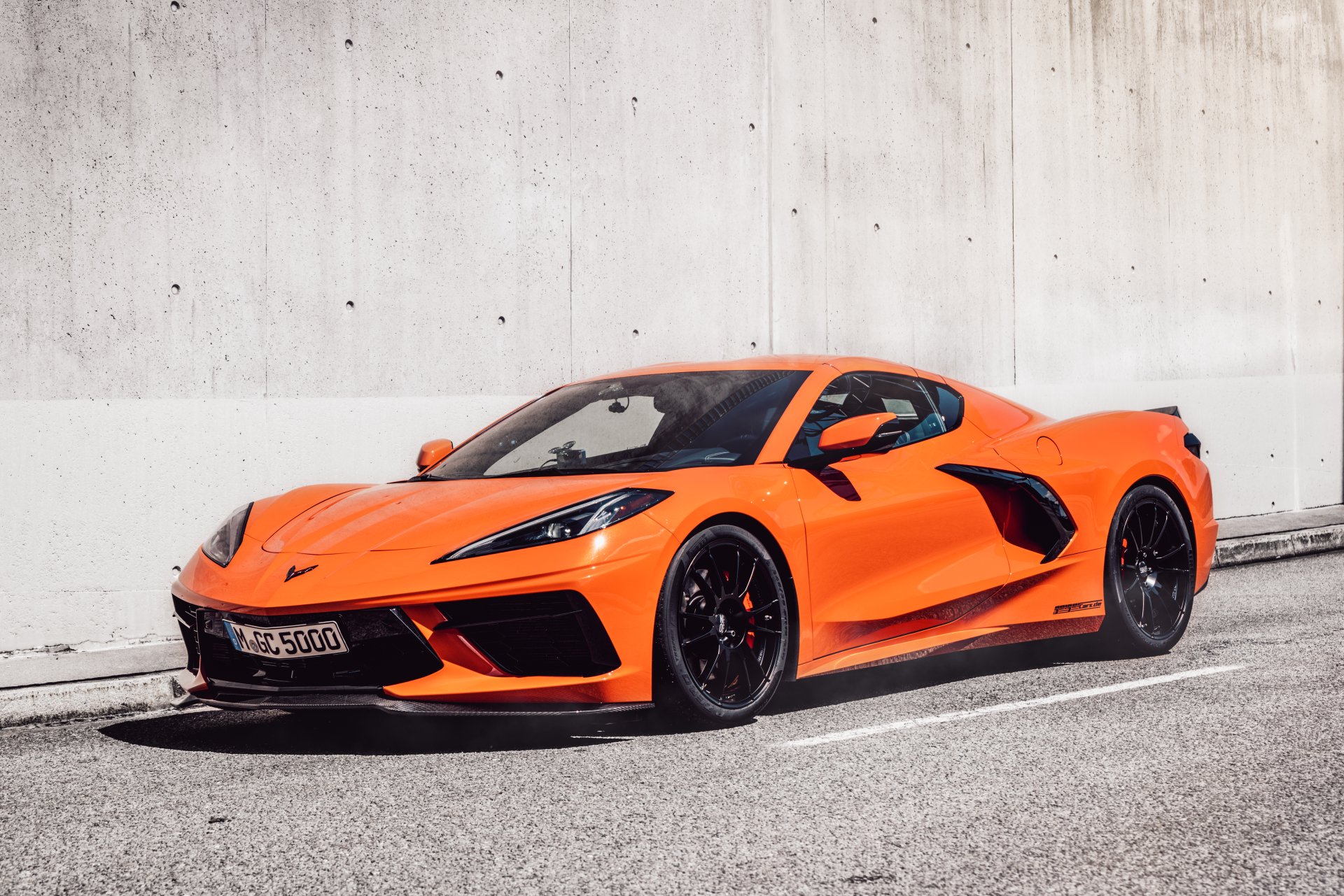 Download Supercar Vehicle Chevrolet Corvette (C8) 4k Ultra HD Wallpaper