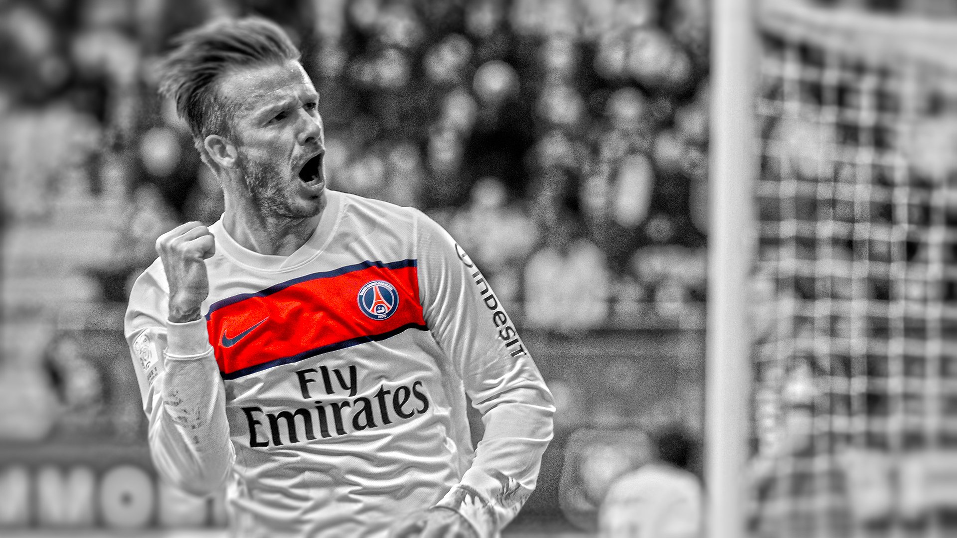 Download Paris Saint-Germain F.C David Beckham Sports HD Wallpaper