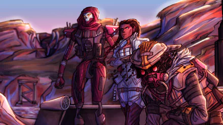 Revenant (Apex Legends) Loba (Apex Legends) Bloodhound (Apex Legends) video game Apex Legends HD Desktop Wallpaper | Background Image