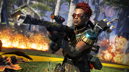 Bangalore (Apex Legends) video game Apex Legends HD Desktop Wallpaper | Background Image