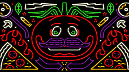  Fortnite Loading Screen - Neon Tomato