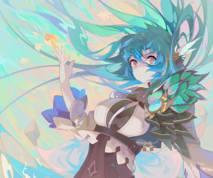 Eula (Genshin Impact) video game Genshin Impact HD Desktop Wallpaper | Background Image