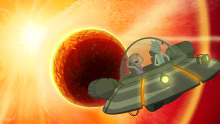 Summer Smith Rick Sanchez TV Show Rick and Morty HD Desktop Wallpaper | Background Image