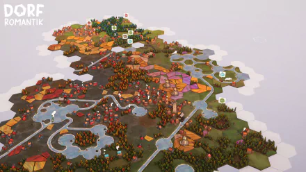 video game Dorfromantik HD Desktop Wallpaper | Background Image