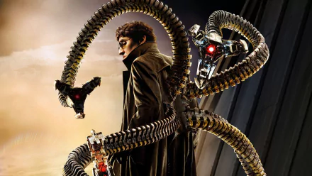 Alfred Molina Doctor Octopus movie Spider-Man 2 HD Desktop Wallpaper | Background Image