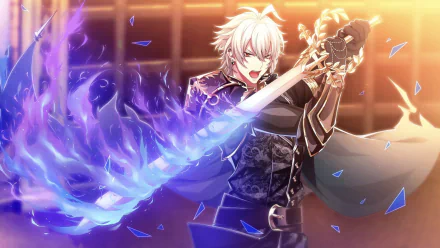 sword Samatoki Aohitsugi Anime Hypnosis Mic HD Desktop Wallpaper | Background Image