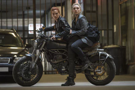 Yelena Belova Florence Pugh Natasha Romanoff Scarlett Johansson movie Black Widow HD Desktop Wallpaper | Background Image