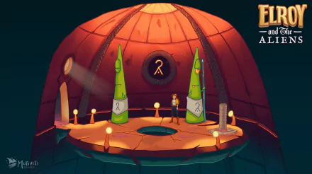 video game Elroy and the Aliens HD Desktop Wallpaper | Background Image