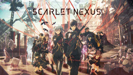 Arashi Spring Kagero Donne Gemma Garrison Tsugumi Nazar Kyoka Eden Luka Travers Hanabi Ichijo Shiden Ritter Kasane Randall Yuito Sumeragi video game Scarlet Nexus HD Desktop Wallpaper | Background Image