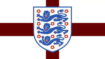  England Flag Wallpaper Badge