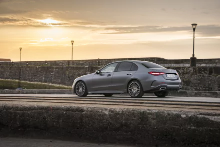  Grey Mercedes-Benz C 220 d AMG Line Worldwide (W206)