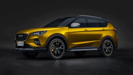  Yellow Jetour X70 Coupe