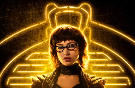 Baroness (G.I. Joe) Úrsula Corberó movie Snake Eyes: G.I. Joe Origins HD Desktop Wallpaper | Background Image