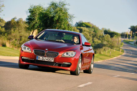  Red BMW 650i Coupé Worldwide (F13)