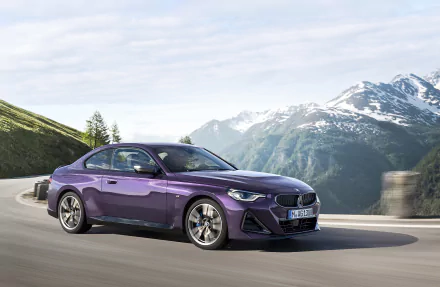  Purple BMW M240i xDrive Coupé Worldwide (G42)
