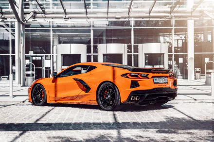  Orange 2021 Geiger Chevrolet Corvette (C8)