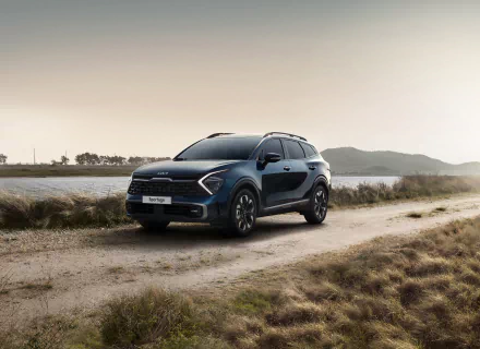  Blue Kia Sportage X-Line