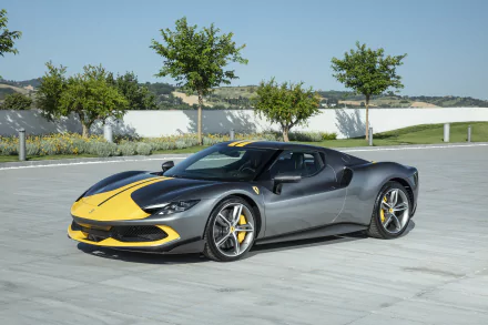  Silver 2022 Ferrari 296 GTB Assetto Fiorano (F171)