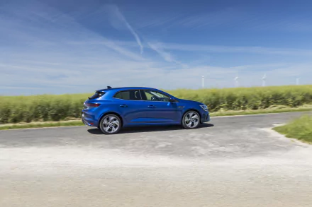  Blue 2021 Renault Mégane E-TECH Plug-in Hybrid R.S. Line
