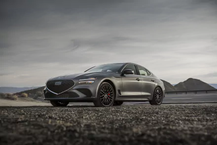  Grey 2022 Genesis G70 3.3T AWD