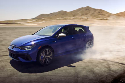  Blue 2022 Volkswagen Golf R