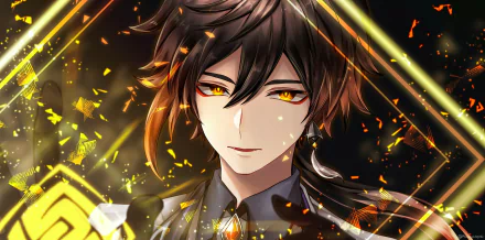 Zhongli (Genshin Impact) video game Genshin Impact HD Desktop Wallpaper | Background Image