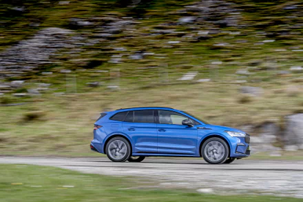  Blue Škoda Enyaq Sportline iV 80