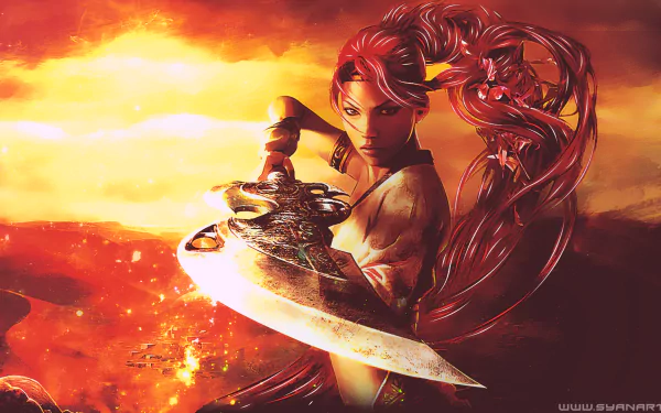 Nariko (Heavenly Sword) video game Heavenly Sword HD Desktop Wallpaper | Background Image