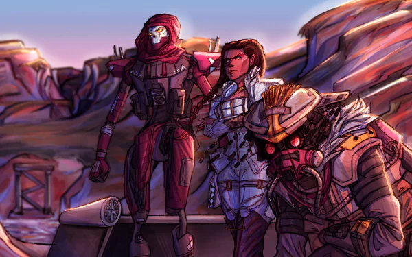 Revenant (Apex Legends) Loba (Apex Legends) Bloodhound (Apex Legends) video game Apex Legends HD Desktop Wallpaper | Background Image