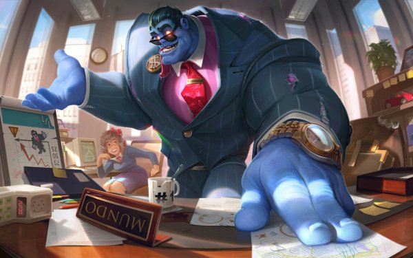 Video Game League Of Legends Dr. Mundo HD Wallpaper | Background Image