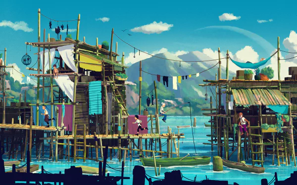 video game Planet of Lana HD Desktop Wallpaper | Background Image