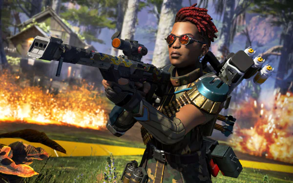 Bangalore (Apex Legends) video game Apex Legends HD Desktop Wallpaper | Background Image