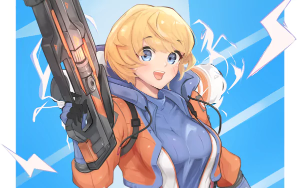 Wattson (Apex Legends) video game Apex Legends HD Desktop Wallpaper | Background Image