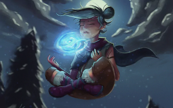 Kena (Kena: Bridge Of Spirits) video game Kena: Bridge of Spirits HD Desktop Wallpaper | Background Image