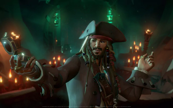Jack Sparrow Sea of Thieves: A Pirate’s Life video game Sea Of Thieves HD Desktop Wallpaper | Background Image