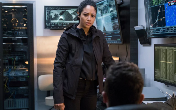 Finola Jones Riann Steele TV Show debris HD Desktop Wallpaper | Background Image