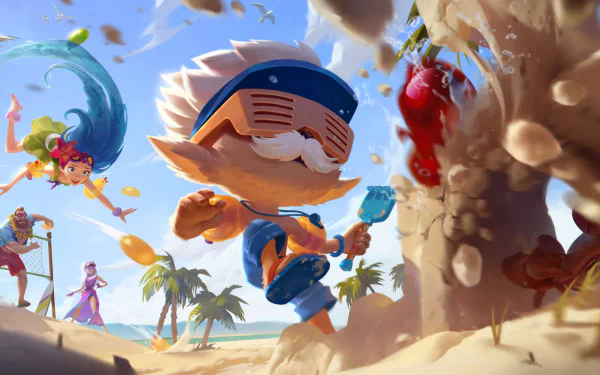 Zoe (League of Legends) Heimerdinger (League Of Legends) video game Legends of Runeterra HD Desktop Wallpaper | Background Image
