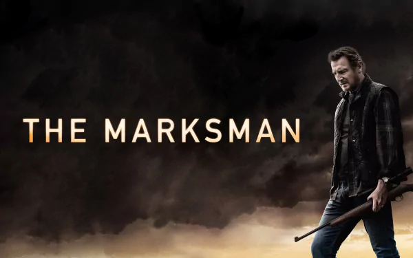 Liam Neeson movie The Marksman HD Desktop Wallpaper | Background Image