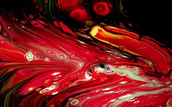 Abstract Paint Red HD Wallpaper | Background Image