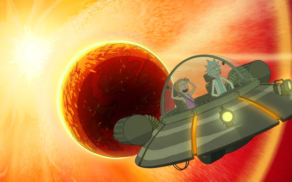 Summer Smith Rick Sanchez TV Show Rick and Morty HD Desktop Wallpaper | Background Image